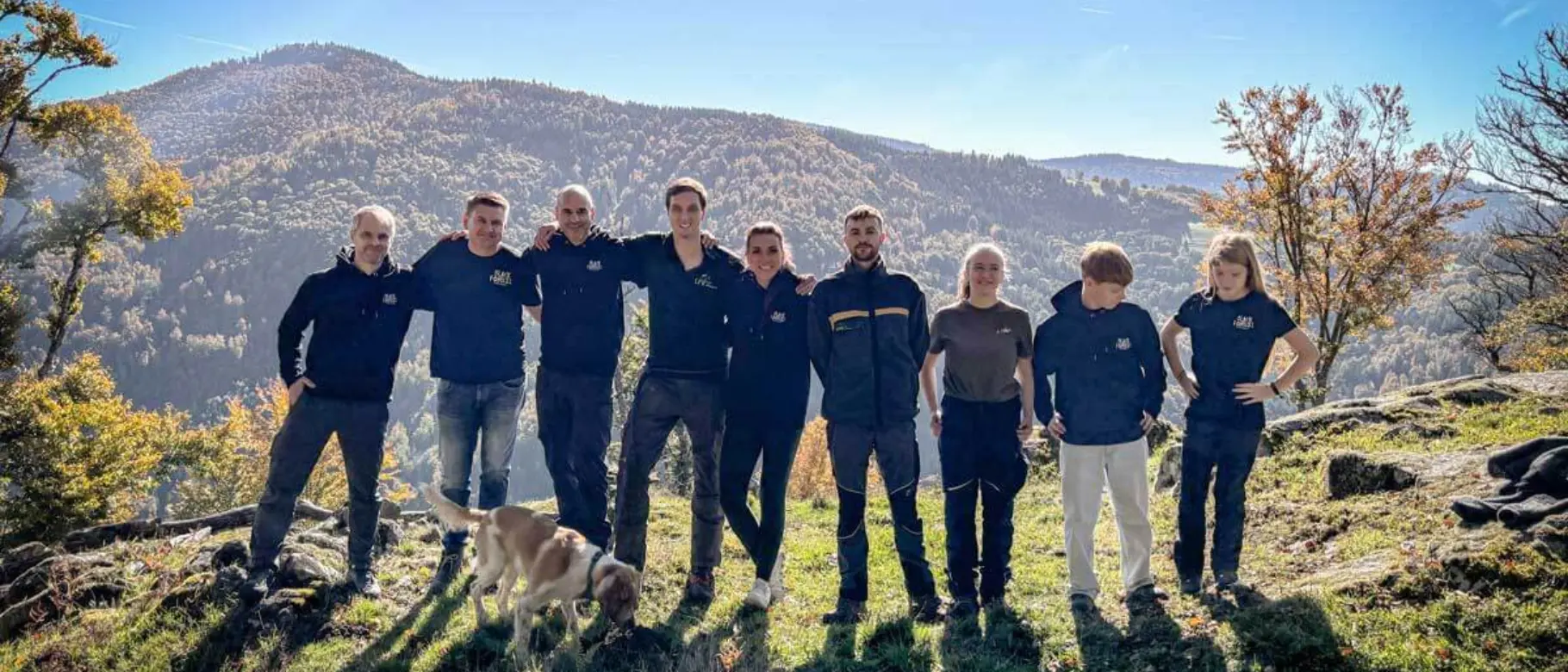 Gruppenbild Schwarzwälder Eismanufaktur im Schwarzwald