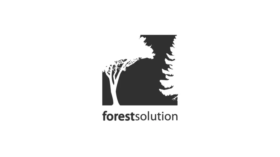 Logo von forestsolution – Partner von natureOffice für die Verifizierung von Bauminventuren und exakte CO2-Messung.